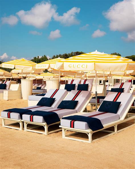 gucci saint tropez beach|gucci's new beach club.